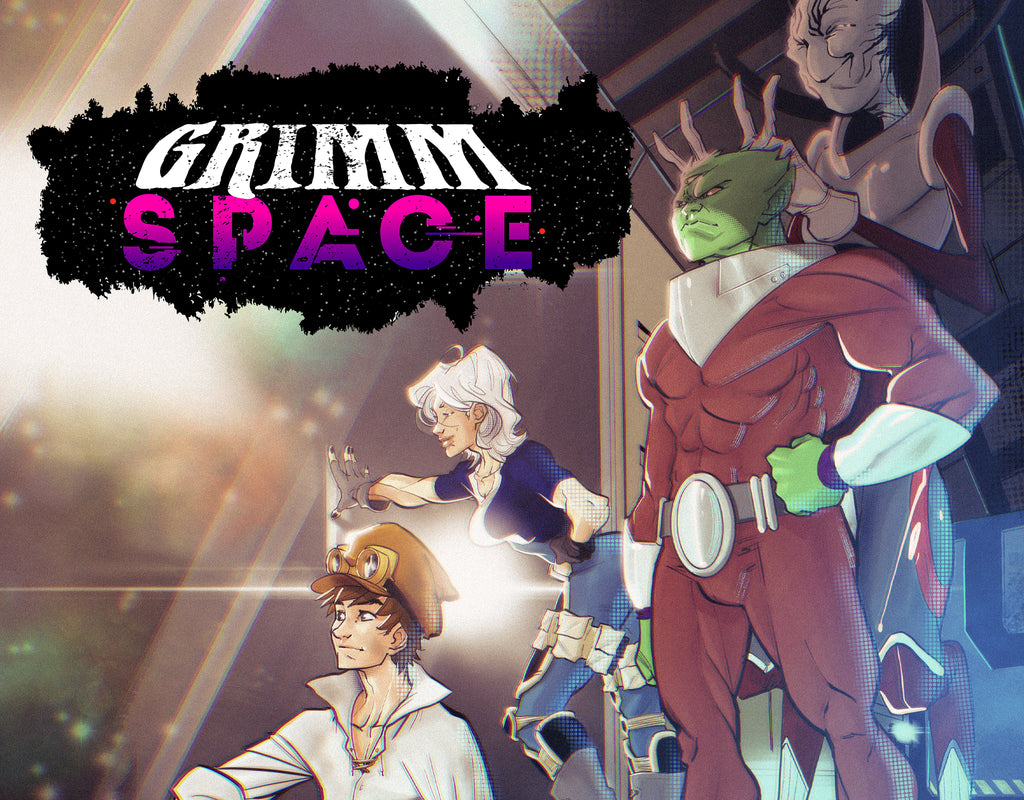 Jack And The Beanstalk As An Intergalactic Fairytale?!  GRIMM SPACE Is Coming This December By SCOUT COMICS!
