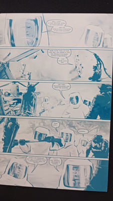 Behemoth #4 - Page 20 - Cyan - Comic Printer Plate - PRESSWORKS