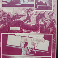 Behemoth #4 - Page 11  - Magenta - Comic Printer Plate - PRESSWORKS