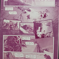 Behemoth #4 - Page 9  - Magenta - Comic Printer Plate - PRESSWORKS