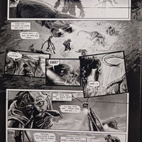 Behemoth #4 - Page 9  - Black - Comic Printer Plate - PRESSWORKS