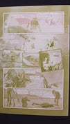 Behemoth #4 - Page 9  - Yellow - Comic Printer Plate - PRESSWORKS
