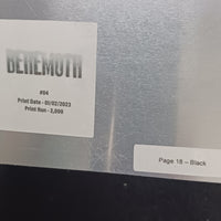 Behemoth #4 - Page 18 - Black - Comic Printer Plate - PRESSWORKS