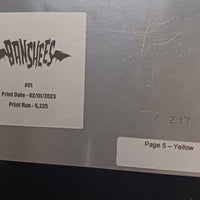 Banshees #1 - Page 5 - Yellow - Comic Printer Plate - PRESSWORKS