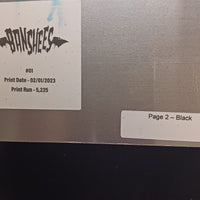 Banshees #1 - Page 2 - Black - Comic Printer Plate - PRESSWORKS