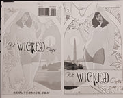 We Wicked Ones #1 - 1:10 Retailer Incentive - Cover - Black - Comic Printer Plate - PRESSWORKS
