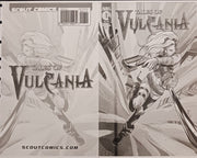 Tales of Vulcania #1 - Cover A Plate - Black - Printer Plate - PRESSWORKS - Comic Art - Matteo Leoni