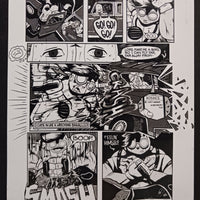 Thud Double Vision Magazine - Page 14 - PRESSWORKS - Comic Art - Printer Plate - Black