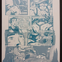 Thud Double Vision Magazine - Page 15 - PRESSWORKS - Comic Art - Printer Plate - Cyan