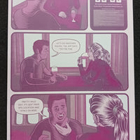 Pulp Bytes #1 - Page 19 - PRESSWORKS - Comic Art -  Printer Plate - Magenta