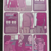 Pulp Bytes #1 - Page 17 - PRESSWORKS - Comic Art -  Printer Plate - Magenta