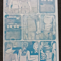 Pulp Bytes #1 - Page 17 - PRESSWORKS - Comic Art -  Printer Plate - Cyan