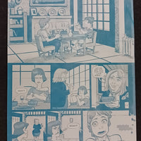 Deadfellows #1 - Page 7 - PRESSWORKS - Comic Art - Printer Plate - Cyan
