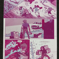 Deadfellows #1 - Page 9 - PRESSWORKS - Comic Art - Printer Plate - Magenta