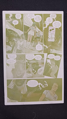 Killchella #2 - Page 16 - PRESSWORKS - Comic Art - Printer Plate - Yellow