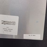 Playthings #5 - Page 18 - PRESSWORKS - Comic Art - Printer Plate - Black