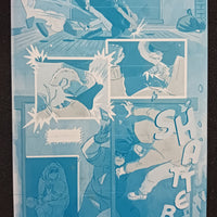 Death Drop Drag Assassin #1 - Page 10 - PRESSWORKS - Comic Art - Printer Plate - Cyan
