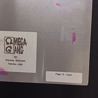 Omega Gang #1 - Page 15 - PRESSWORKS - Comic Art - Printer Plate - Cyan