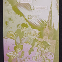 Omega Gang #1 - Page 22 - PRESSWORKS - Comic Art - Printer Plate - Yellow
