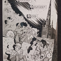 Omega Gang #1 - Page 22 - PRESSWORKS - Comic Art - Printer Plate - Black