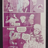 Omega Gang #1 - Page 3 - PRESSWORKS - Comic Art - Printer Plate - Magenta