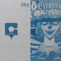 Catrina's Caravan #2 - Cover - Cyan - Comic Printer Plate - PRESSWORKS