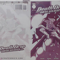 Death Drop Drag Assassin #1 - Cover - Magenta - Comic Printer Plate - PRESSWORKS