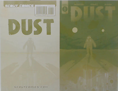 Dust #1 - Cover - Yellow - Comic Printer Plate - PRESSWORKS