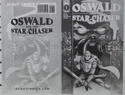 Oswald and the Starchaser #1 - Cover - Black - Comic Printer Plate - PRESSWORKS