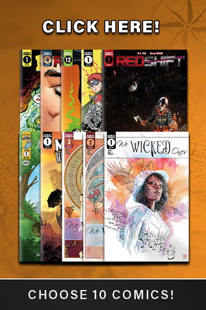 SCOUT COMICS - SELECT MONTHLY SUBSCRIPTION BOX - EXPLORER - PICK 10 - ONE TIME PURCHASE