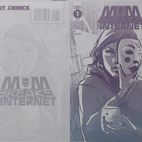 M.O.M. Breaks the Internet #1 - Cover - Magenta - Comic Printer Plate - PRESSWORKS