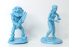 Murder Hobo - 32mm Gaming Miniatures -  Roddy and Spectra - Two Pack - Blue