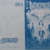 Shepherd: The Tether #1 - Cover - Cyan - Comic Printer Plate - PRESSWORKS - Jaime Martinez