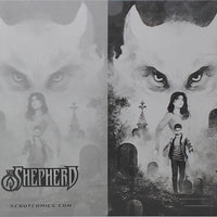Shepherd: The Tether #1 -  Whatnot Select - Cover - Black  - SIGNED - Comic Printer Plate - PRESSWORKS - Jaime Martinez