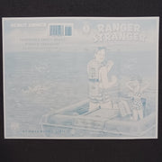 Ranger Stranger Summer Special #1 - Cover - Cyan - Comic Printer Plate - PRESSWORKS - Tyler Jensen