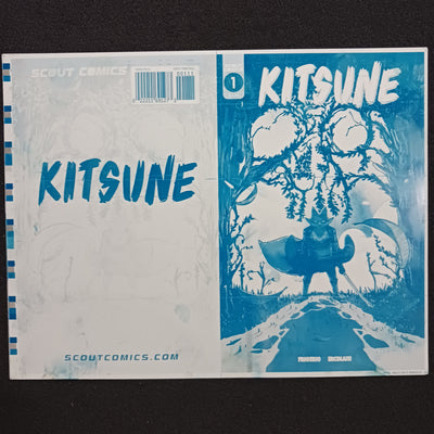 Kitsune #1 -  Cover - Cyan - Comic Printer Plate - PRESSWORKS