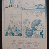 Darkland #2 - Page 20 - PRESSWORKS - Comic Art - Printer Plate - Cyan