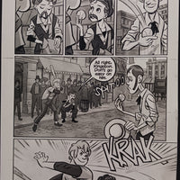 Bush Leaguers #1 - Page 25  - PRESSWORKS - Comic Art - Printer Plate - Black