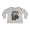 The Space Cadet - Lunar Rover & Logo Design - Toddler Long Sleeve Tee