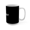 The Recount (Grey Logo Design) - Black Mug 15oz