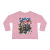 The Space Cadet - Lunar Rover & Logo Design - Toddler Long Sleeve Tee