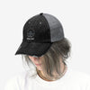 White Ash (Symbol Design) - Unisex Trucker Hat