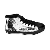 Cherry Blackbird - Joesph Schmalke Logo - Men's High-top Sneakers