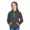 The Space Cadet - Neil and Logo Design - Youth Fleece Hoodie