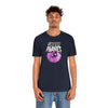 Ghost Planet - Tess- Purple Logo Design -  Copy of Unisex Jersey Short Sleeve Tee