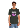 Ghost Planet - Tess- Purple Logo Design -  Copy of Unisex Jersey Short Sleeve Tee