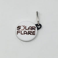 Solar Flare - Circular Zipper Pull