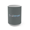 Soulstream (Logo Design) -  Grey Mug 15oz