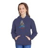 The Space Cadet - Neil and Logo Design - Youth Fleece Hoodie