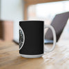 Frank At Home On The Farm (Design One) - Black Coffee Mug 15oz